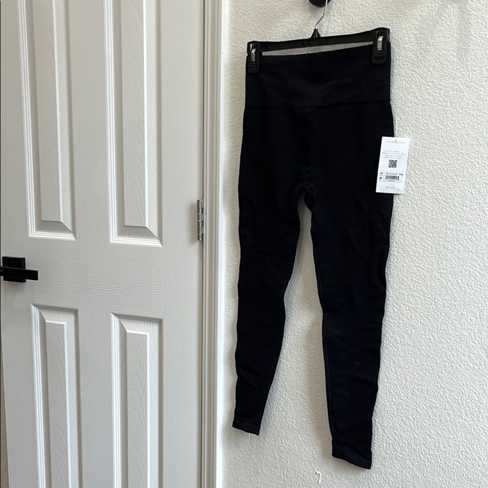 AS Revival Textured Black Leggings